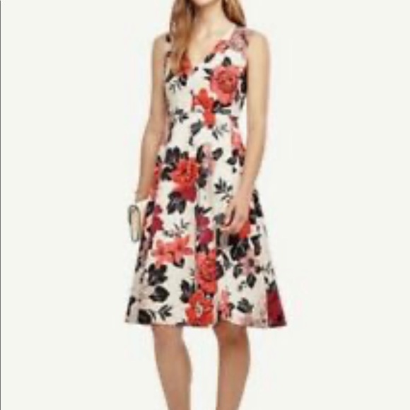 Ann Taylor Floral Dress 0 - Picture 5 of 5